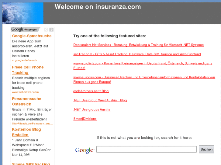 www.insuranza.com