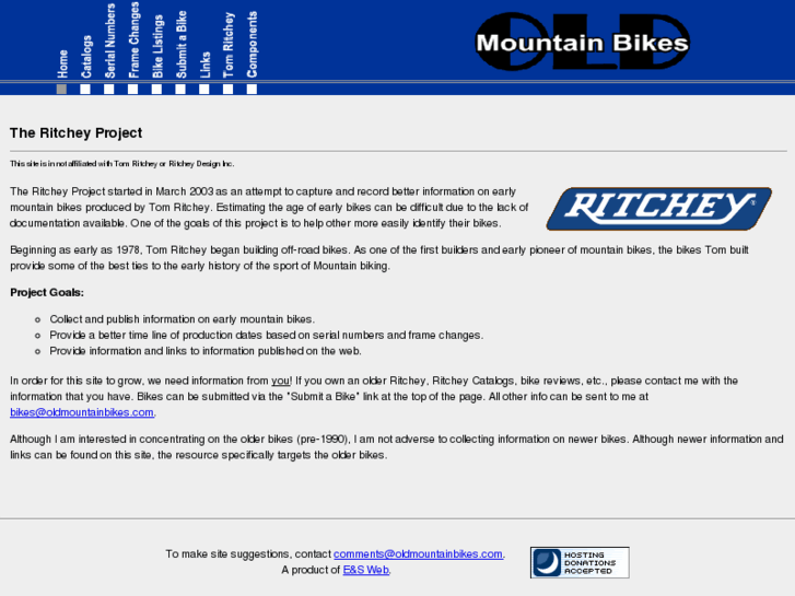 www.oldmountainbikes.com