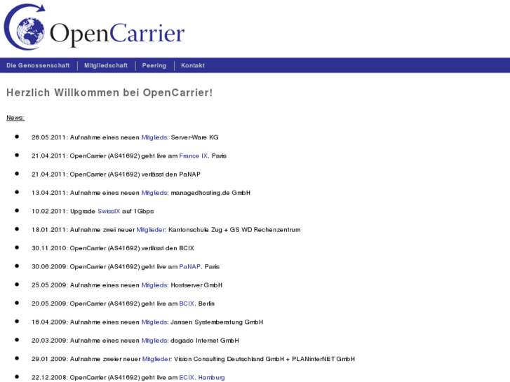 www.opencarrier.org