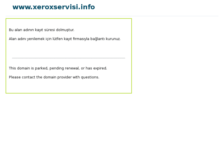 www.xeroxservisi.info