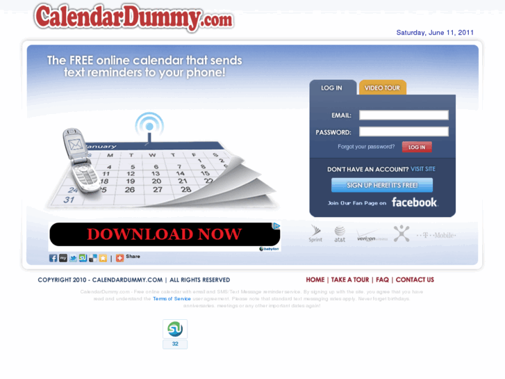 www.calendardummy.com