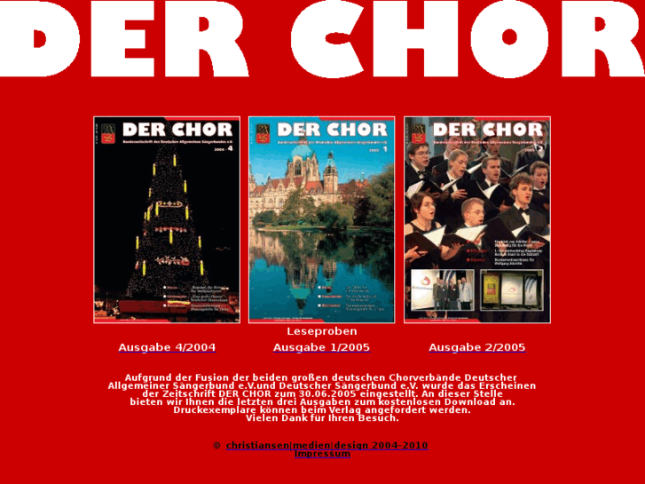 www.der-chor.net