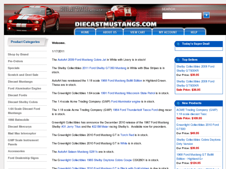 www.diecastmustangs.com