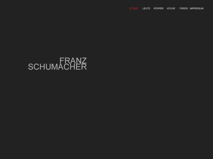 www.franzschumacher.de