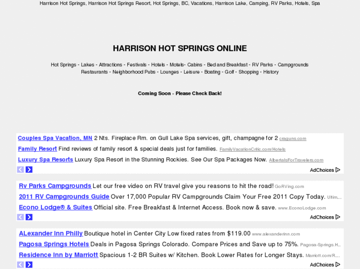 www.harrisonhotspringsonline.com