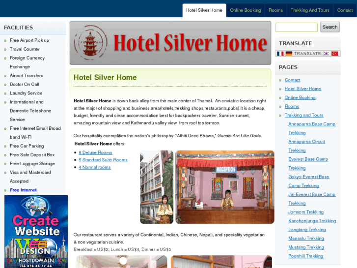 www.hotelsilverhome.com