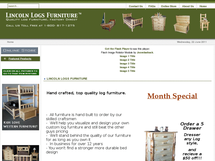 www.lincolnlogsfurniture.com