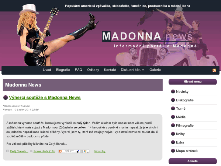 www.madonnanews.net