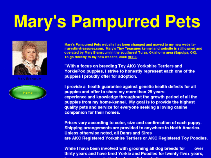 www.maryspampurredpets.com