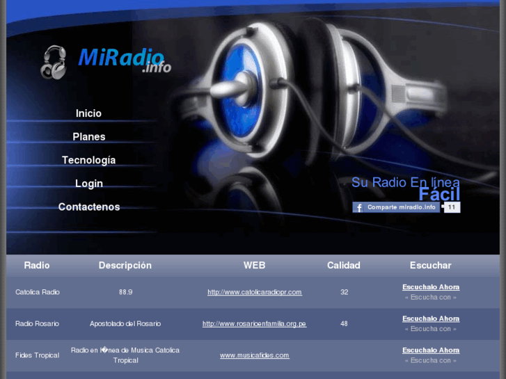 www.miradio.info