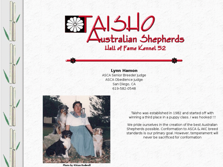 www.taishoaussies.com