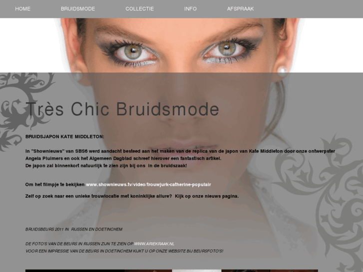 www.treschic-bruidsmode.nl