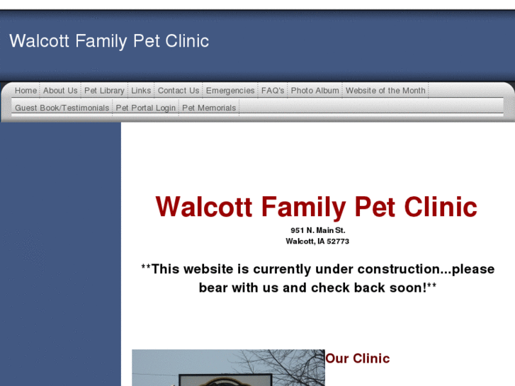 www.walcottfamilypetclinic.com