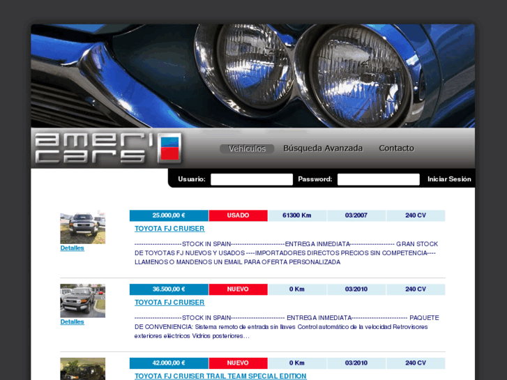 www.ameri-cars.es