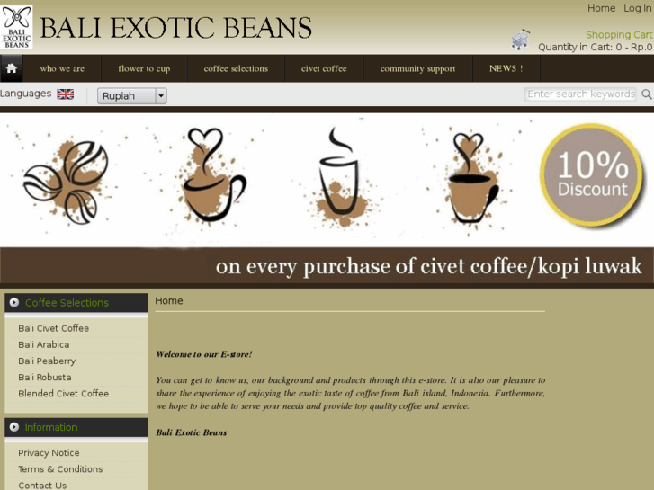 www.baliexoticbeans.com