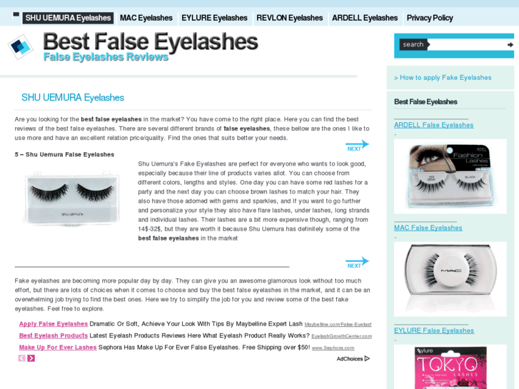 www.bestfalseeyelashes.org