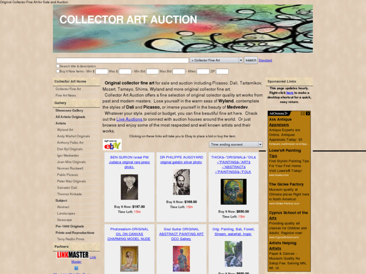 www.collectorartauction.com