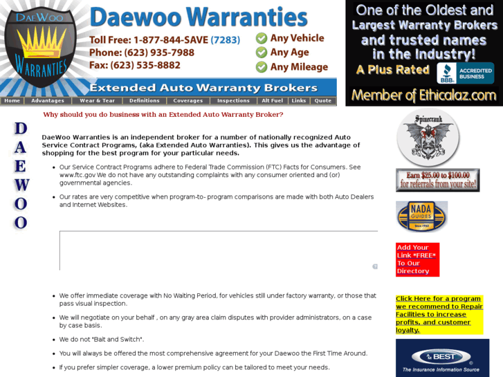 www.daewoowarranties.com