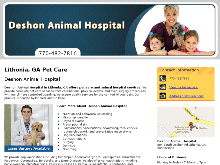 www.deshonanimalhospital.com