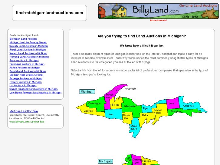 www.find-michigan-land-auctions.com