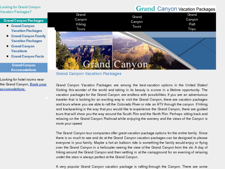 www.grand-canyon-vacation-packages.com
