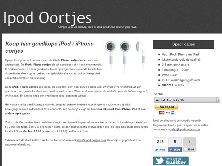 www.ipod-oortjes.com