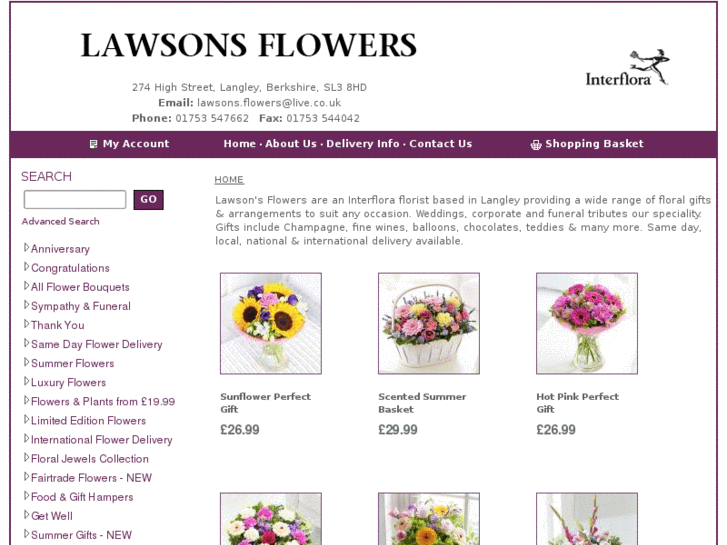 www.lawsonsflowers.com
