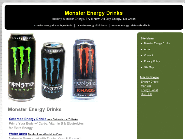 www.monsterenergydrinks.org