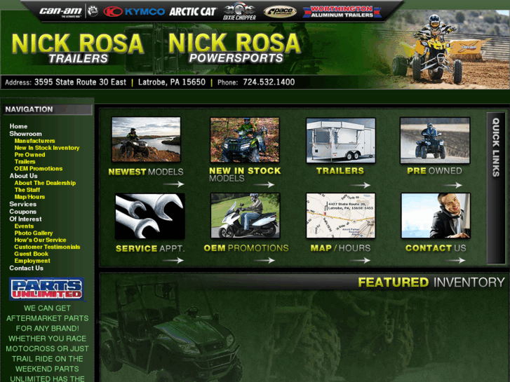 www.nickrosapowersports.com