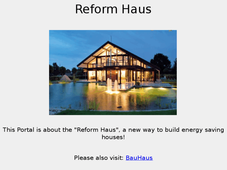 www.reformhaus.info