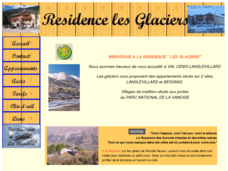 www.residence-lesglaciers-valcenis.com