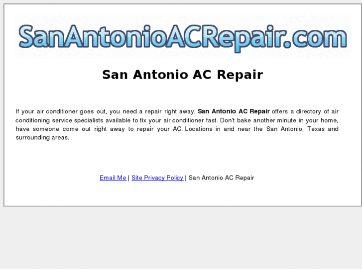 www.sanantonioacrepair.com