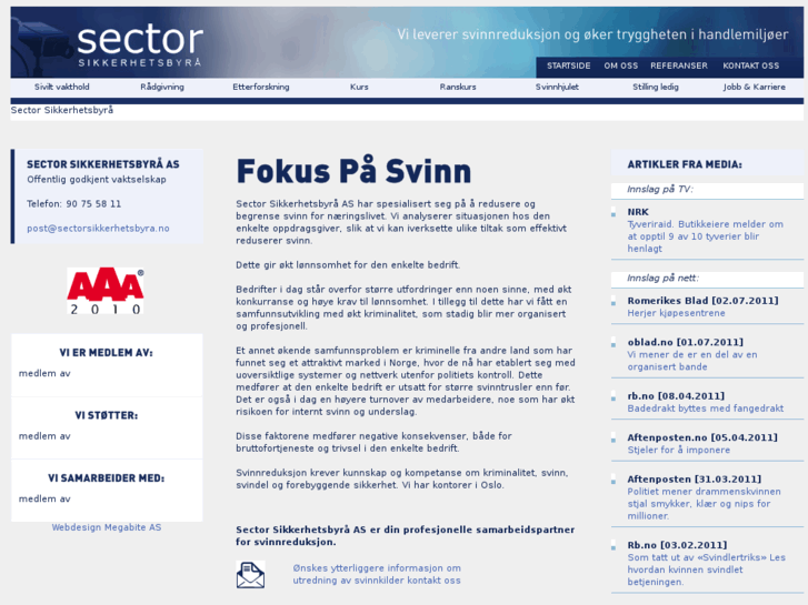 www.sectorsikkerhetsbyra.no