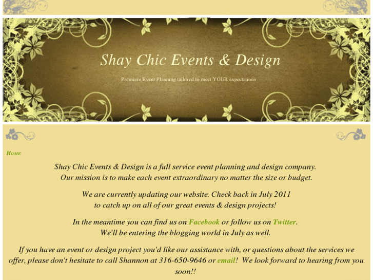 www.shaychicevents.com