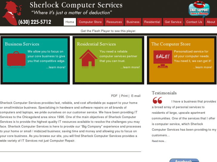 www.sherlockcomputerservices.com