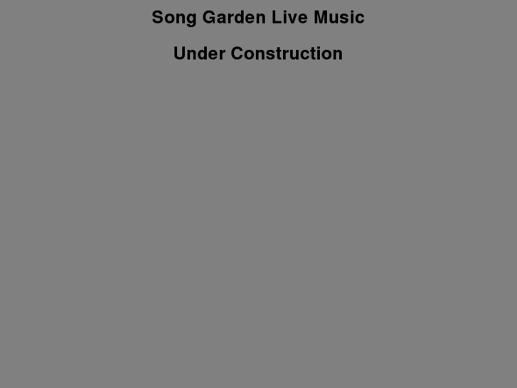 www.songgardenlivemusic.com