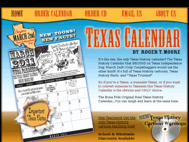 www.texascalendars.com