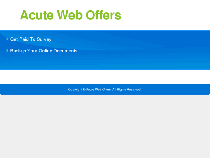 www.acuteweboffers.com