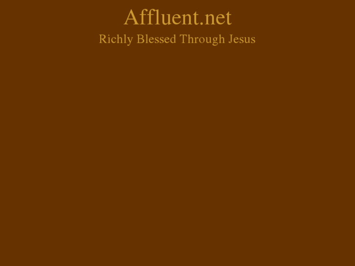 www.affluent.net