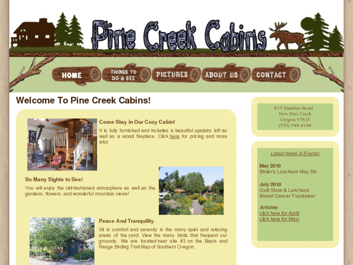 www.cabinsatpinecreek.com