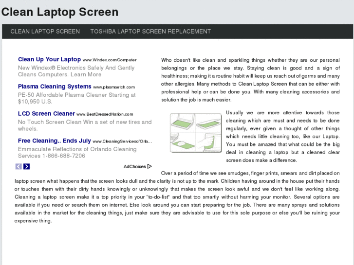 www.cleanlaptopscreen.com