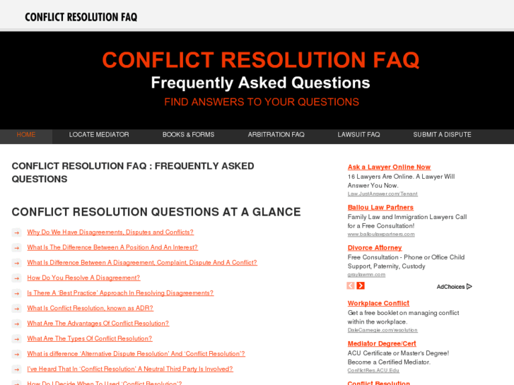 www.conflictresolutionfaq.com