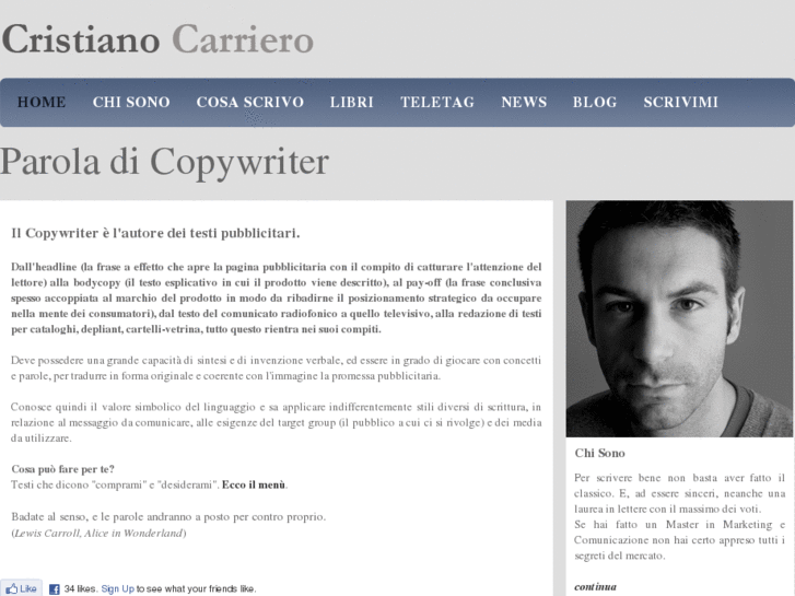 www.cristianocarriero.com