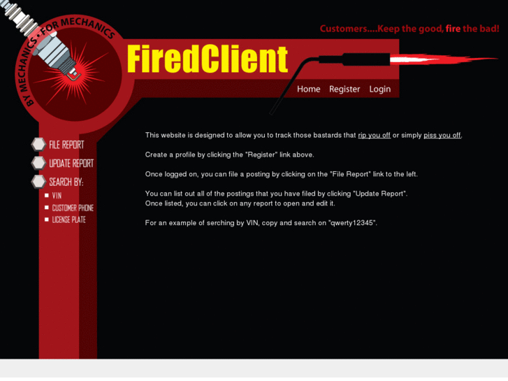 www.firedclient.net