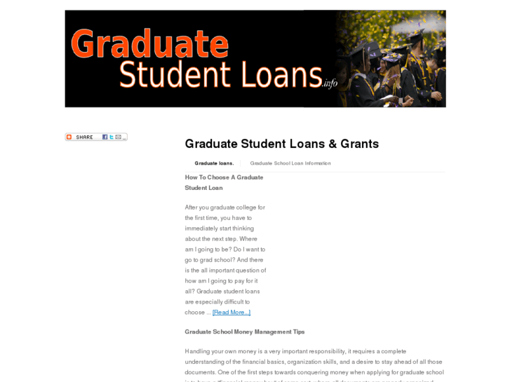 www.graduatestudentloans.info