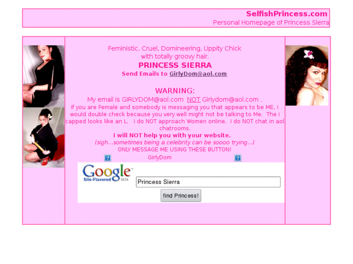 www.selfishprincess.com