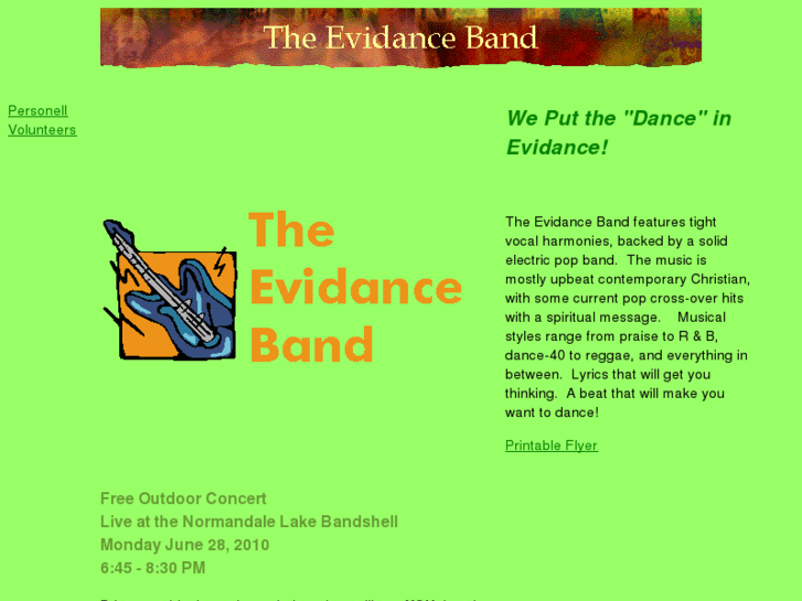 www.theevidanceband.com