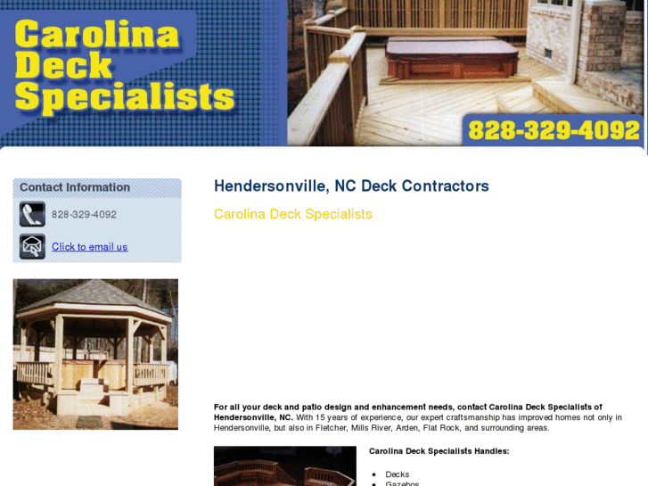 www.carolinadeckspecialists.com