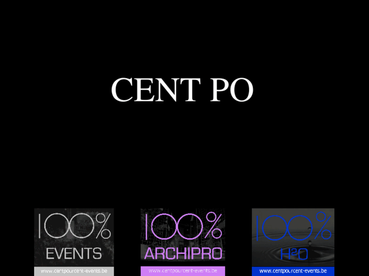 www.centpourcent-events.be