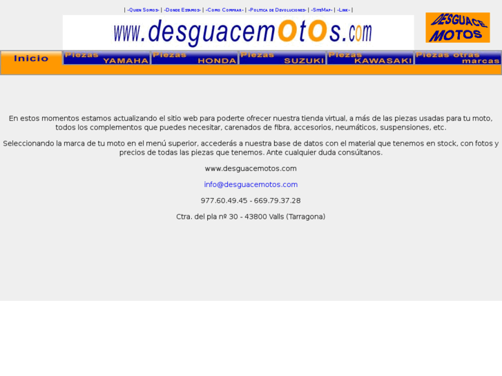 www.desguacemotocicletas.com